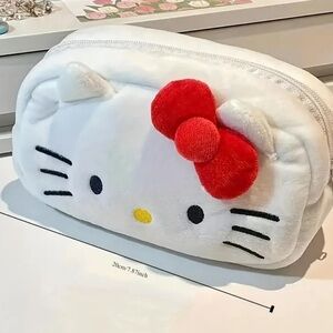 Hello Kitty Makeup Brush Bag Pencil Case New
